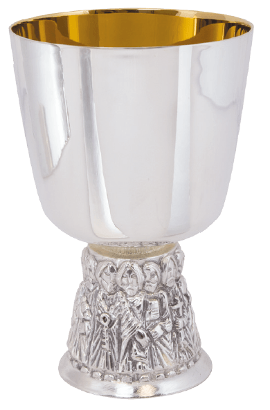 Brite Star High-Polish Chalice & Bowl Paten Set, 16 oz.
