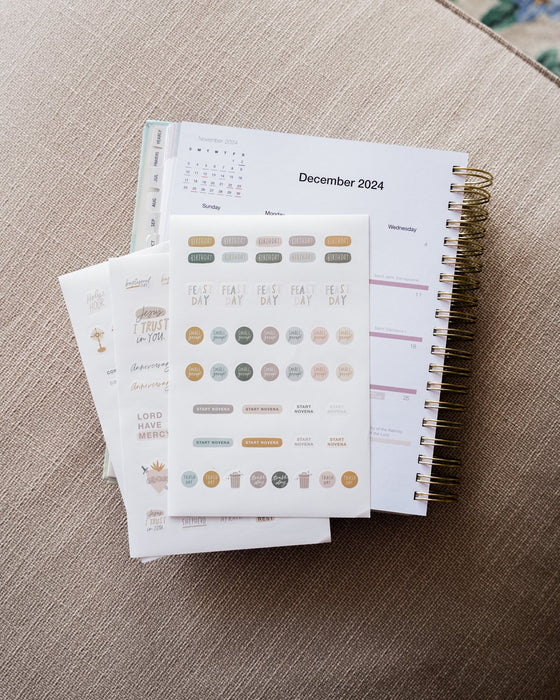 Catholic Planner Stickers