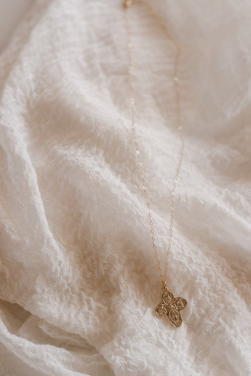 Four Way Cross Necklace