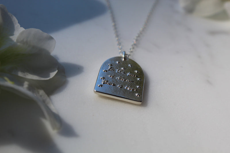 St. Catherine of Sweden Necklace in Sterling Silver