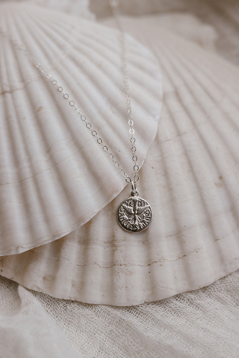 Holy Spirit Necklace in Sterling Silver