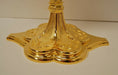 Gothic Gold Plated Monstrance with Glass Enclosed Luna