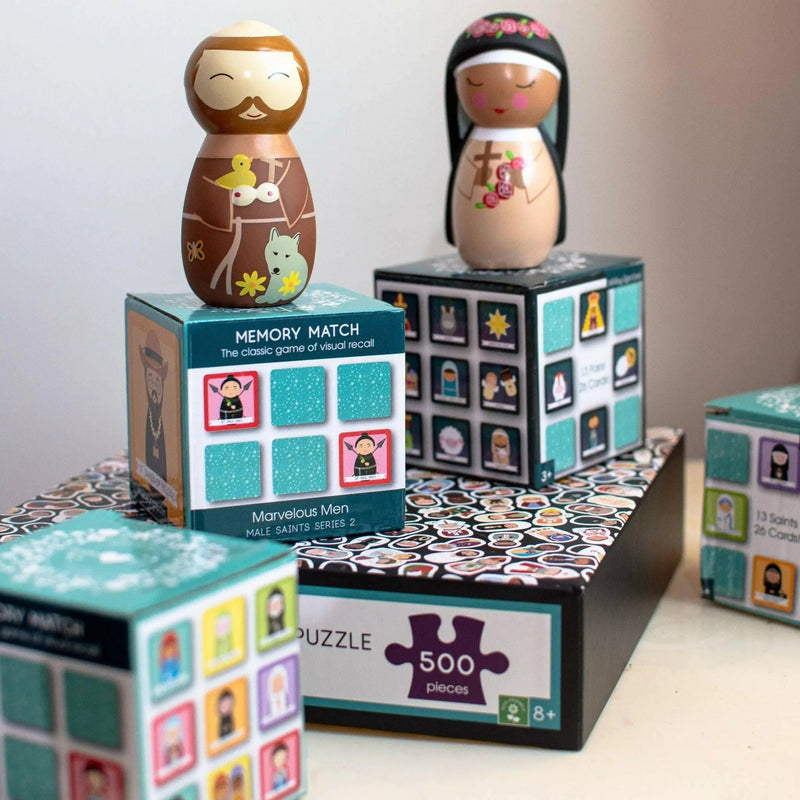 Memory Match Game- Marvelous Men Series 2