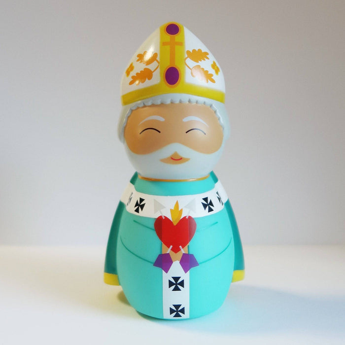 Saint Augustine of Hippo Shining Light Doll