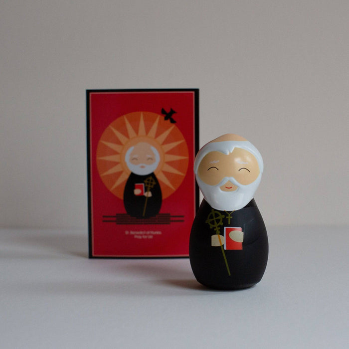 Saint Benedict Shining Light Doll