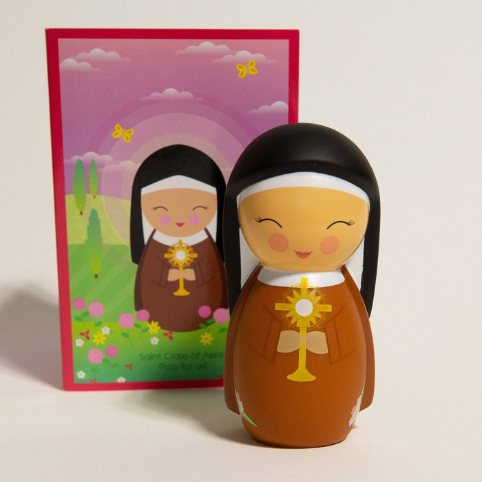 Saint Clare of Assisi Shining Light Doll