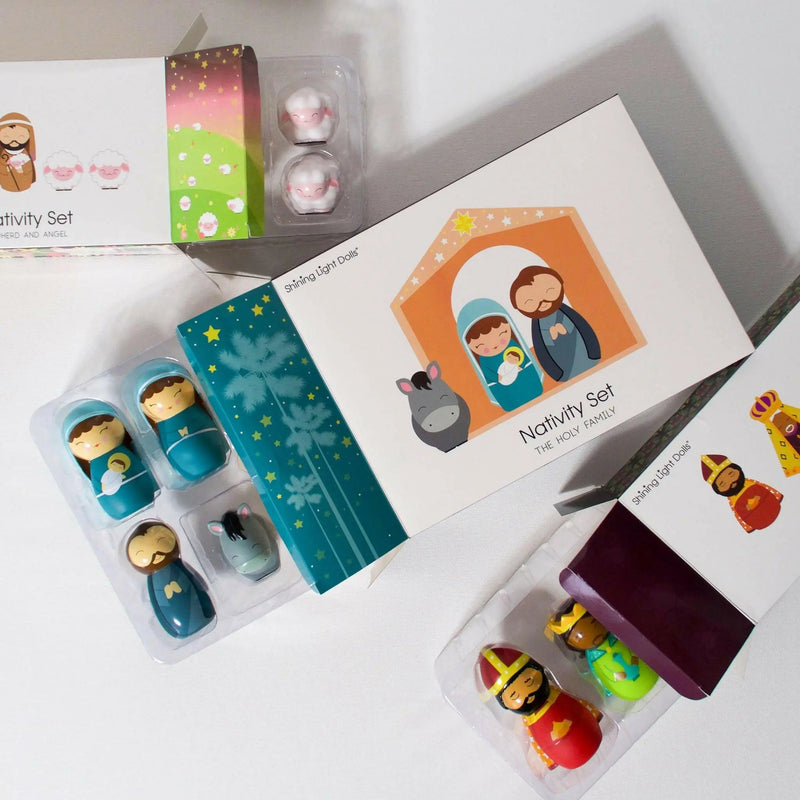 The Shepherd and Angel Nativity Playset