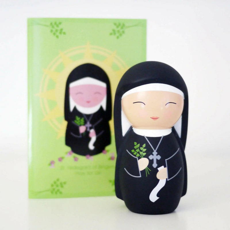 Saint Hildegard of Bingen Shining Light Doll