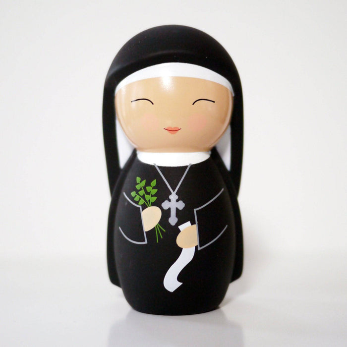 Saint Hildegard of Bingen Shining Light Doll