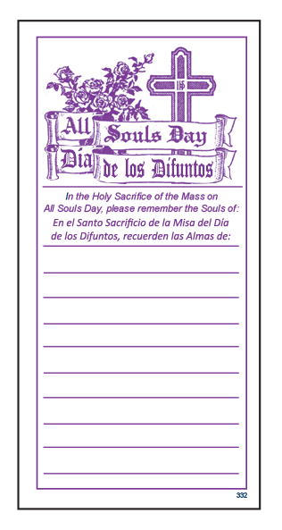 #332 - All Souls Day Envelopes