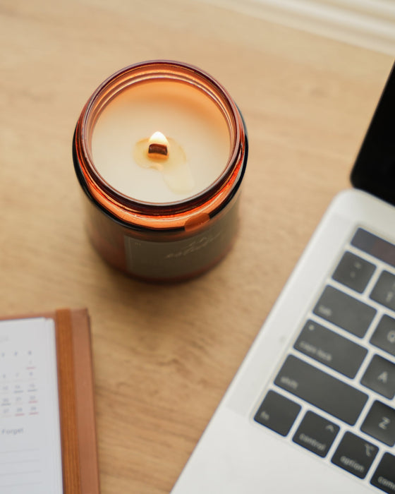 Study Time // Saintly Scents Candle inspired by St. Thomas Aquinas