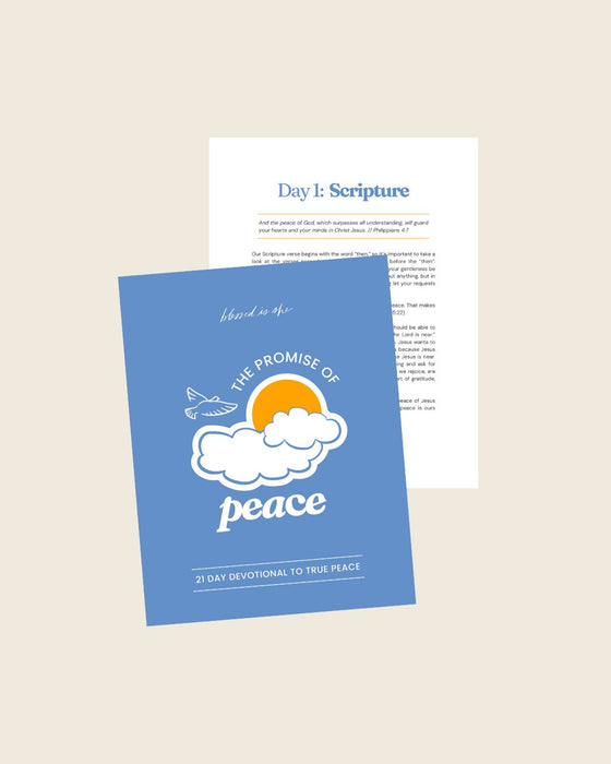 The Promise of Peace E-Book // 21 Day Devotional to True Peace