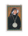 18" St. Faustina Medal with a Prayer Guide Card St. Faustina St. Faustina Prayer card