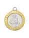 Gold over Sterling Silver St. Gerard Medal with 18" Chain Gold over Sterling Silver St. Gerard Medal Gold over Sterling Silver St. Gerard Medal Necklace