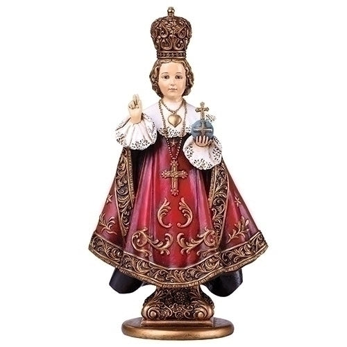 Figura del Niño de Praga de 10 pulgadas de alto