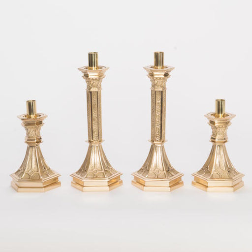 11.5" Classic Altar Candlestick Classic Altar Candlestick in solid brass.