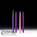 12" Tapers Advent Candle Set (3 Purple, 1 Rose) - 12 Sets/ Case