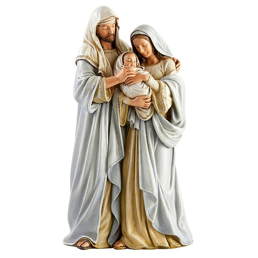 12" Adoring Holy Family Statue