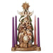 15.75"H Nativity Advent Under the Star Candleholder