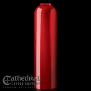 14-Day Dome Style Glass Sanctuary Light Globe - Ruby