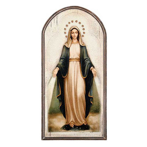 15 Our Lady of Grace Arched Plaque