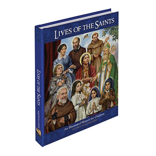 Illustrated Lives Of The Saints Book