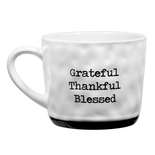 15 oz Grateful Thankful Blessed Mug