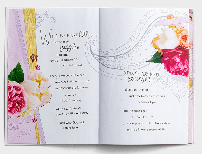 Mother's Day - For the Sister God Gave Me - 1 Premium Card