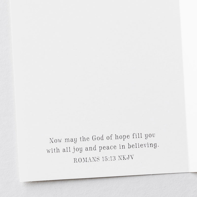 16 Christmas Boxed Cards - Love, Peace, Joy