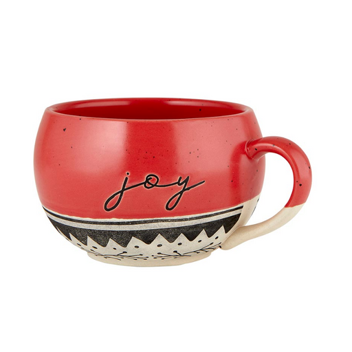16oz Joy Stoneware Mug - 2 Pieces Per Package