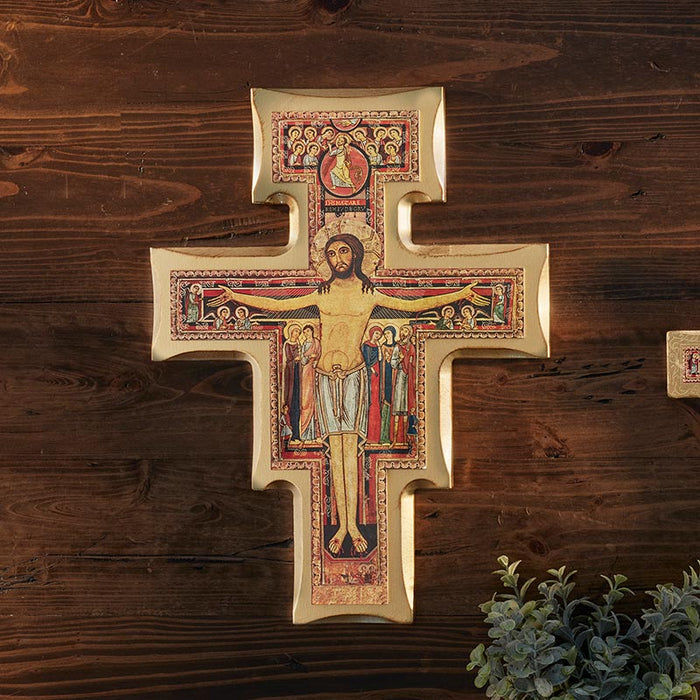 17" San Damiano Wall Cross