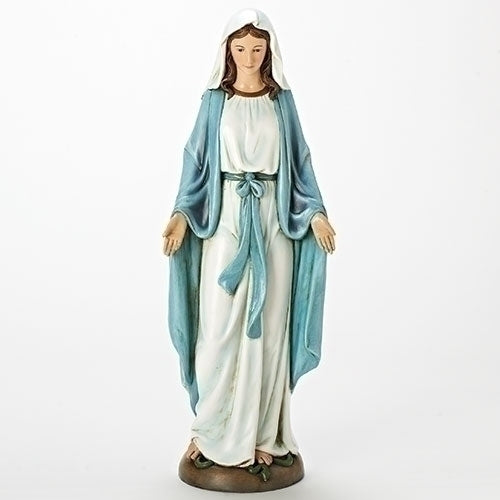 18.25"H Our Lady of Grace Statue