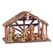 14.25" H Nativity With Wood Stable - 12 Pieces Per Set