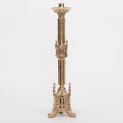 18" Traditional French Gothic Style Altar Candlestick Traditional French gothic style Candlestick.