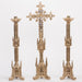 18" Traditional French Gothic Style Altar Candlestick Traditional French gothic style Candlestick.