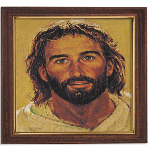 Head Of Christ Woodtone Finish Frame