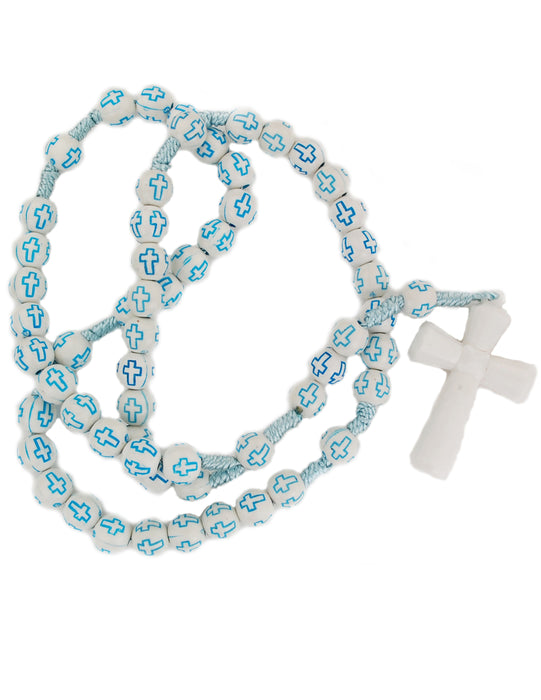 Children Blue Cross Rosary