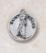 St. Rocco Sterling Patron Medal with 20" L Chain