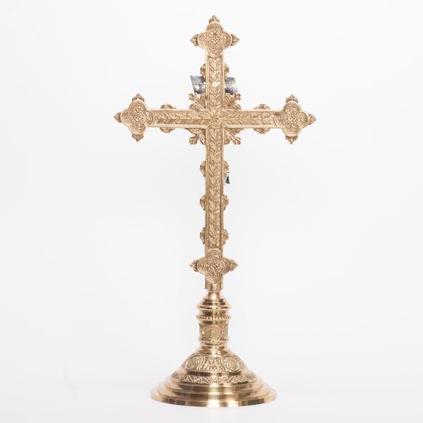 24" Traditional Ornate Altar Crucifix