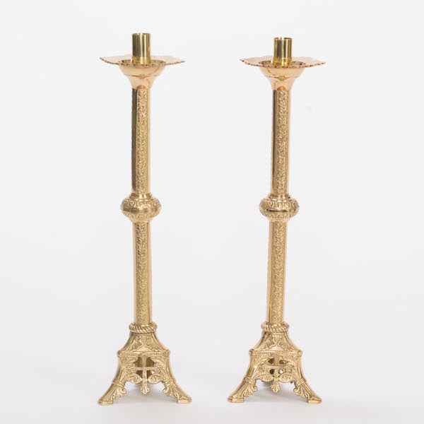 24" Traditional Altar Candlestick Traditional 24" Altar Candlestick.