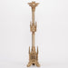 24" Traditional Gothic Candlestick with Marble Stems Traditional Gothic Candlestick with marble stems.