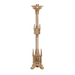 24" Traditional Gothic Candlestick with Marble Stems Traditional Gothic Candlestick with marble stems.