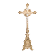 26" Classic Altar Crucifix Classic Brass Altar cross