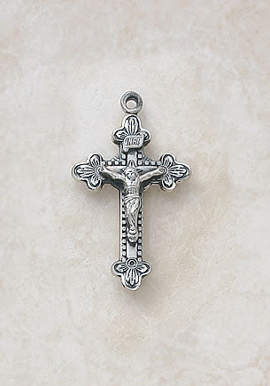 Sterling Silver Crucifix with 20" L Chain