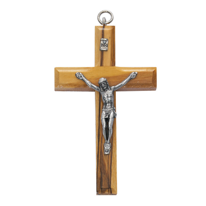 3.5" Olive Wood Crucifix