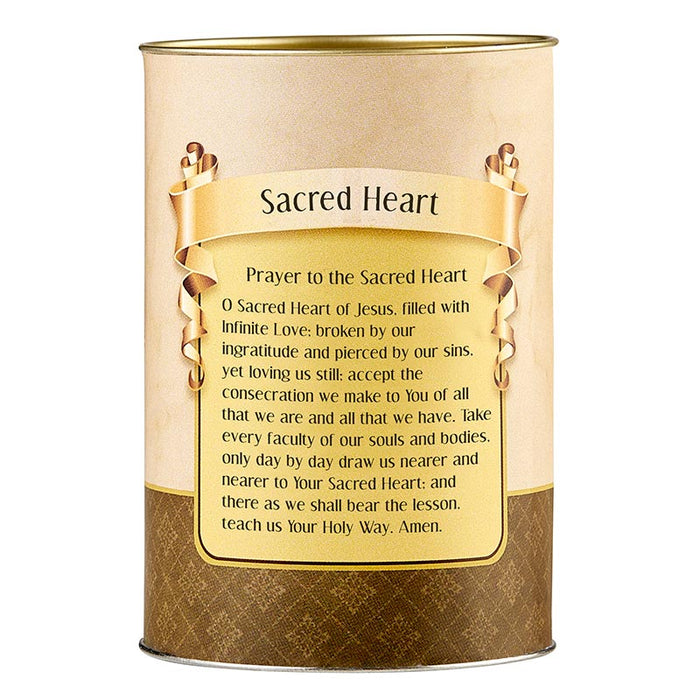 3.5" Sacred Heart Devotional Candle