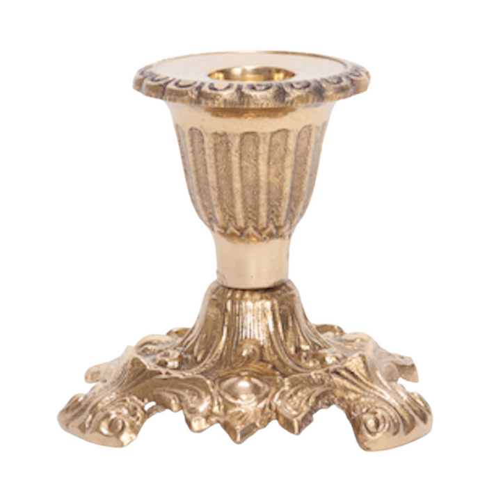 3.75" Brass Altar Candlestick