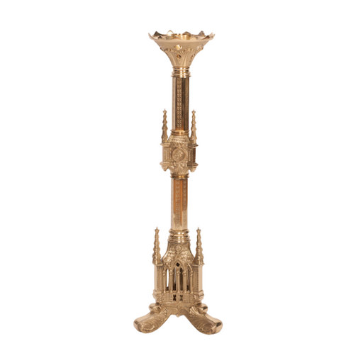 30" Traditional Gothic Altar Candlestick Traditional Gothic 30" Altar Candle