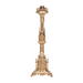 31" Traditional Brass Altar Candlestick Polished Brass and Lacquered Altar Candlestick.