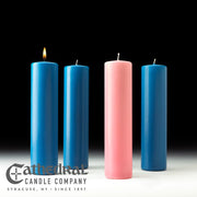 3" x 12" - SHE / 3 Blue & 1 Rose